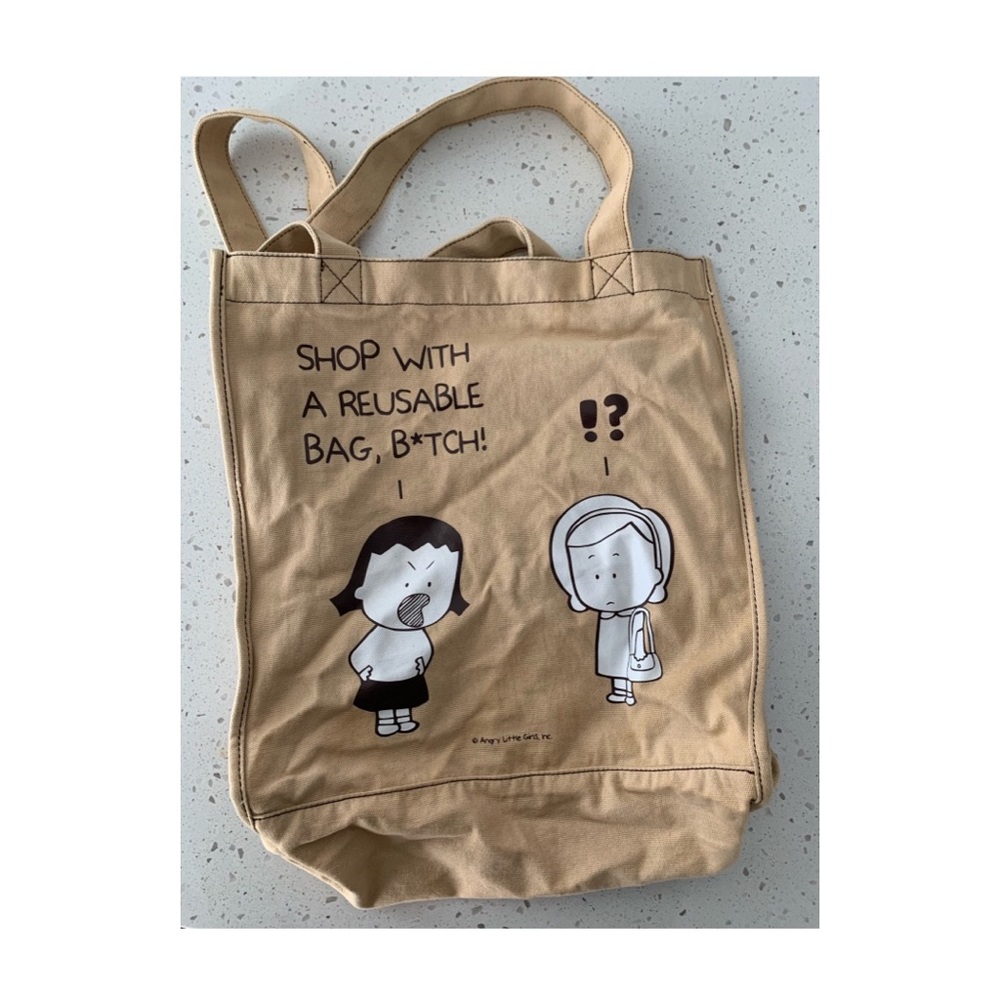 Reusable Canvas Tote Bag